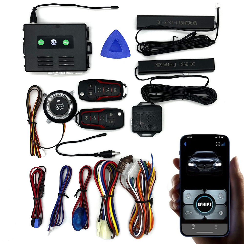 Door Knob Replacement - Keyless Car Start System with Central