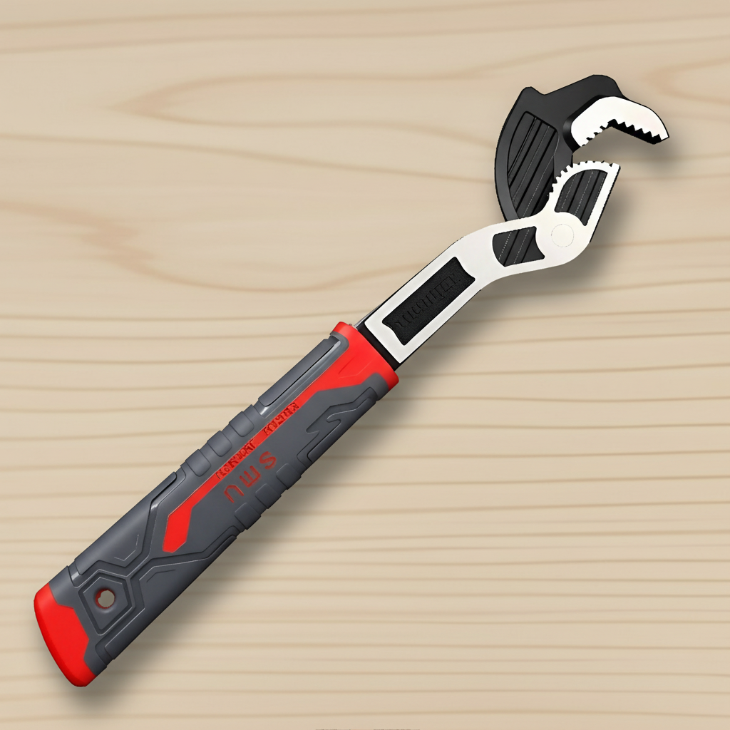 Pipe Wrench Adjustable - 6/8/10 inch Multi-Function Adjustable Wrench Mechanical
