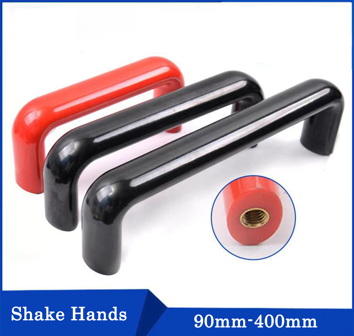 Home Improvement Stores - 1/3Pcs Elliptical Rubber Wood Red/Black Cabinet