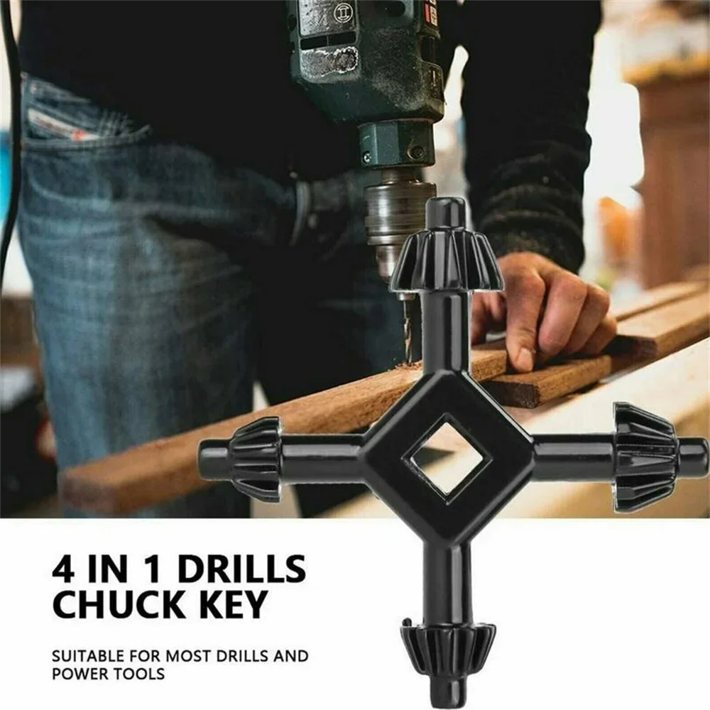Home Improvement Stores - Universal Four-in-One Multifunctional Drill Key Wrench