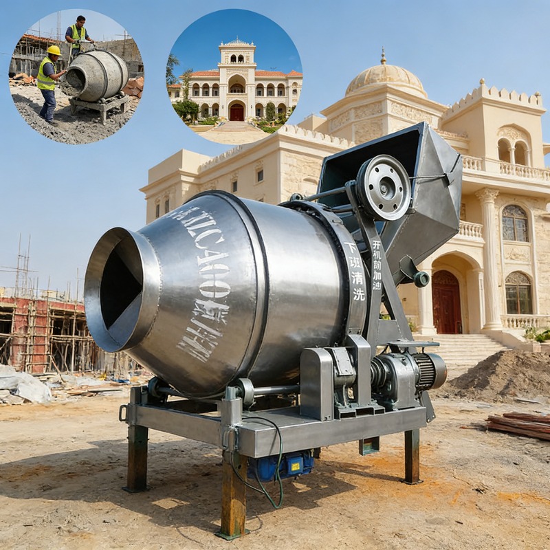 Home Improvement Contractor - Diesel Engine Cement Mixer 300L Heavy
