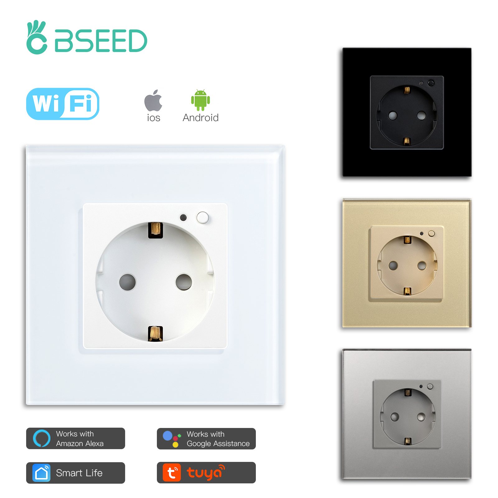 App Home Improvement - Bseed Smart Socket EU Standard Wifi