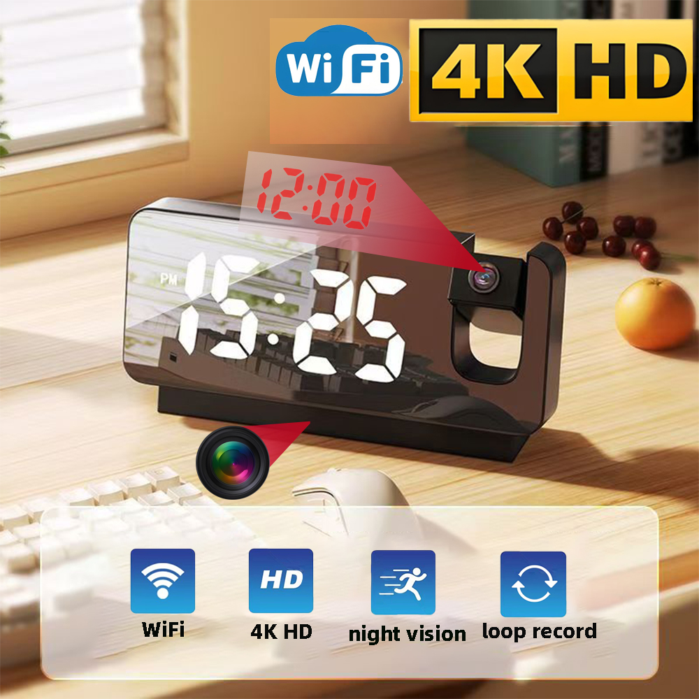 Improved 4K HD clock camera, s - App Home Improvement reseña y precio