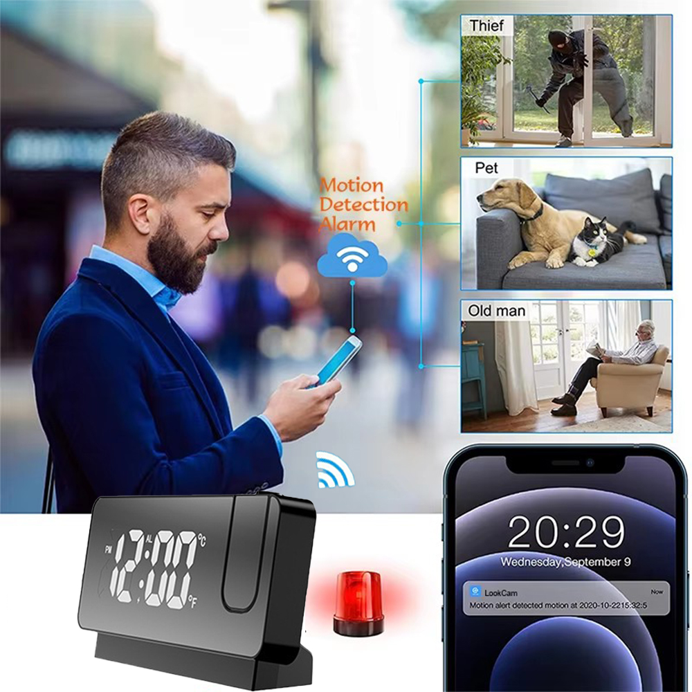 Improved 4K HD clock camera, s - App Home Improvement reseña y precio