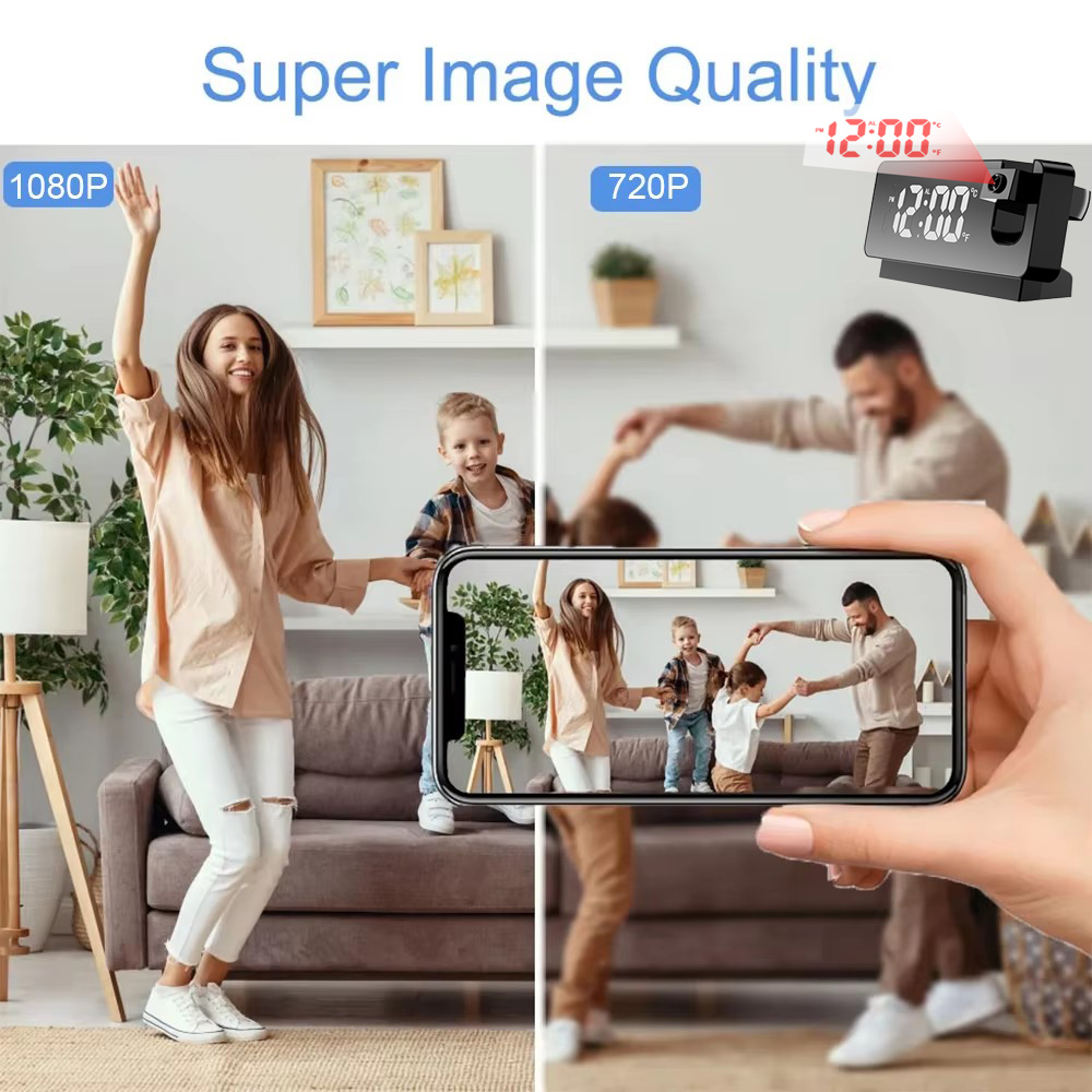 Improved 4K HD clock camera, s - App Home Improvement reseña y precio