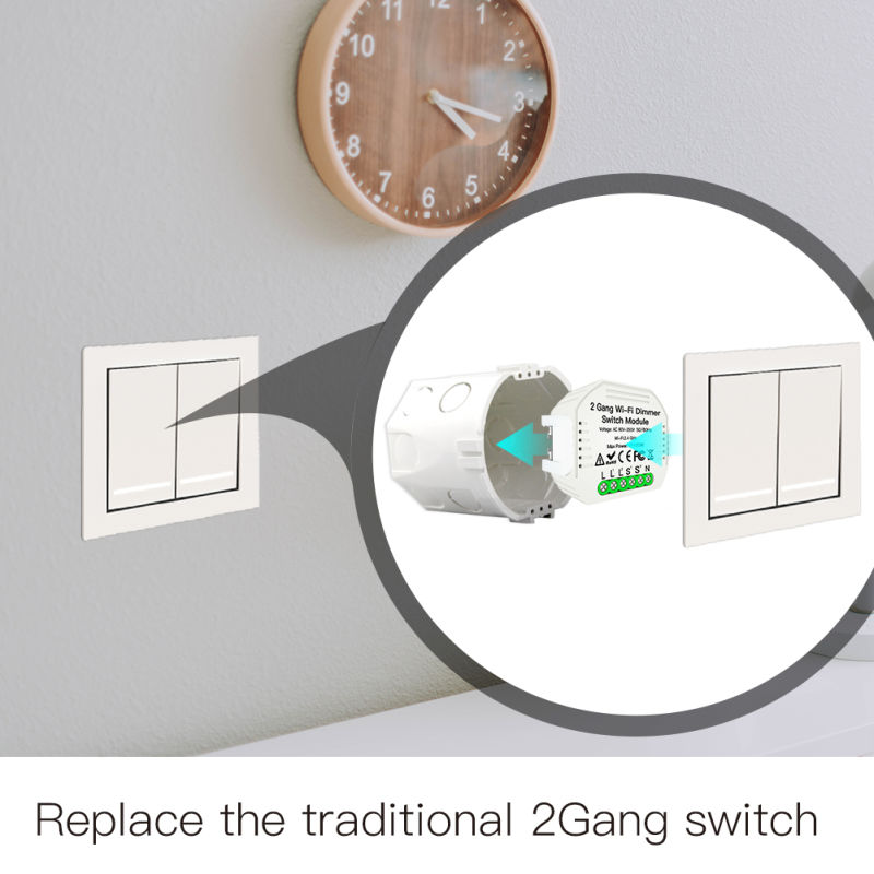 2Gang Wifi Dimmer Light Switch - App Home Improvement reseña y precio