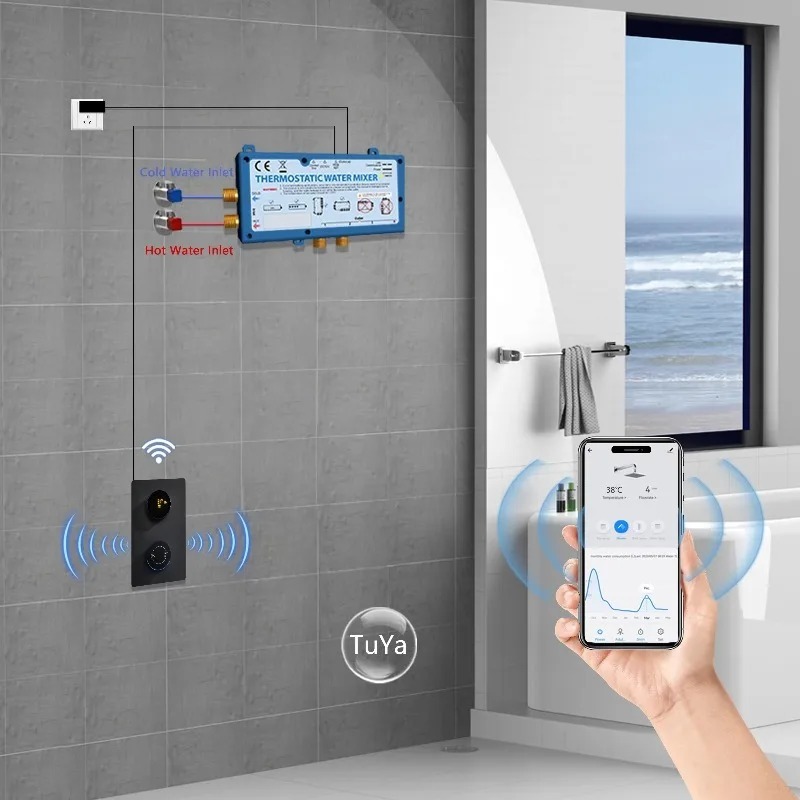 Digital Shower Mixer Thermosta - App Home Improvement reseña y precio