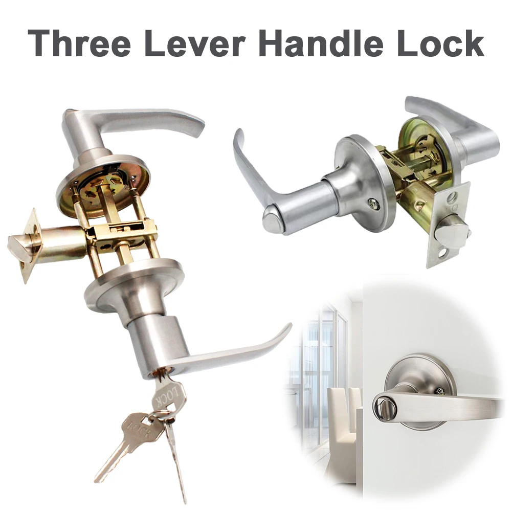 Door Lever Lock Stainless Stee - Door Knob Replacement reseña y precio