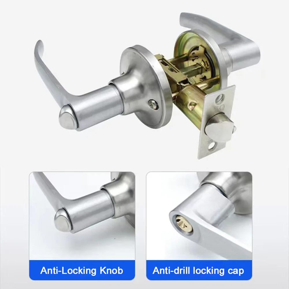 Door Lever Lock Stainless Stee - Door Knob Replacement reseña y precio