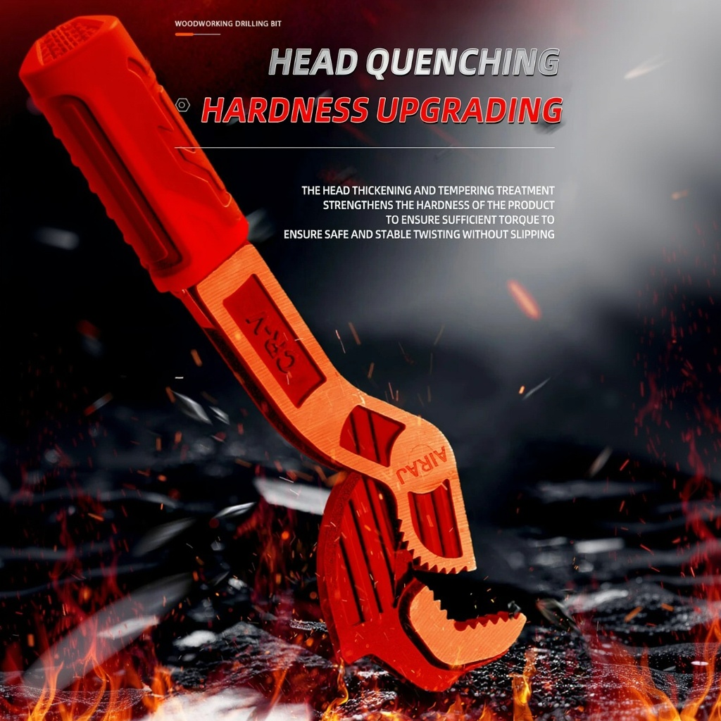 6/8/10 inch Multi-Function Adj - Pipe Wrench Adjustable reseña y precio