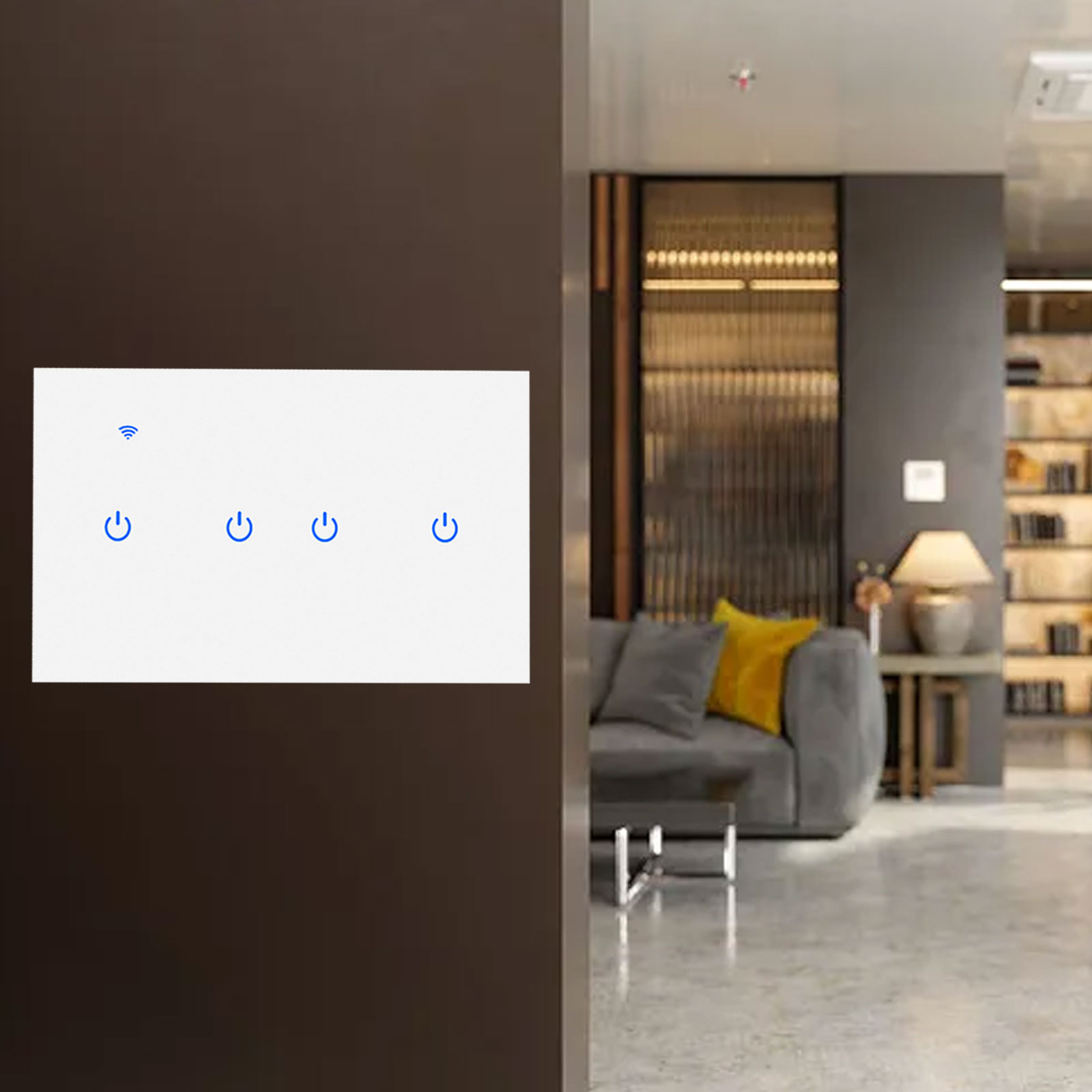 1pc Touch Switch Smart Wifi Sw - App Home Improvement reseña y precio