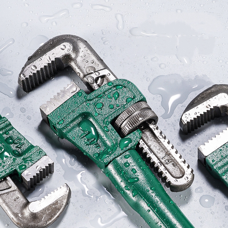 Heavy Duty Carbon Steel Straig - Pipe Wrench Adjustable reseña y precio