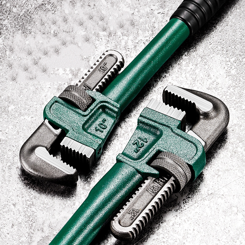 Heavy Duty Carbon Steel Straig - Pipe Wrench Adjustable reseña y precio