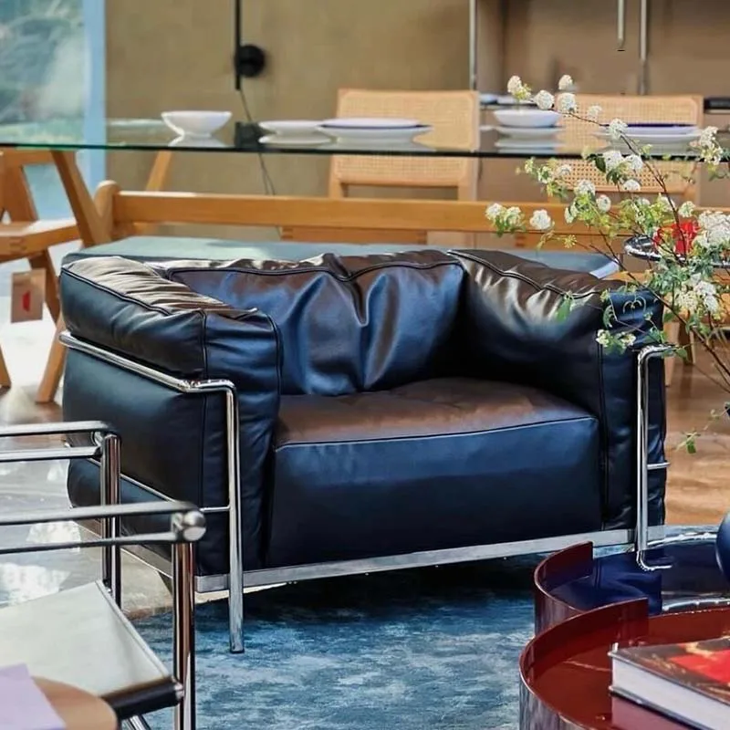 Service Black Luxury Sofa Leat - Home Improvement And Services reseña y precio