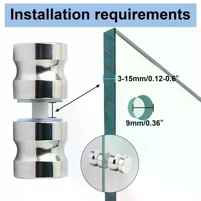 Stylish Shower Glass Door Hand - Door Knob Replacement reseña y precio