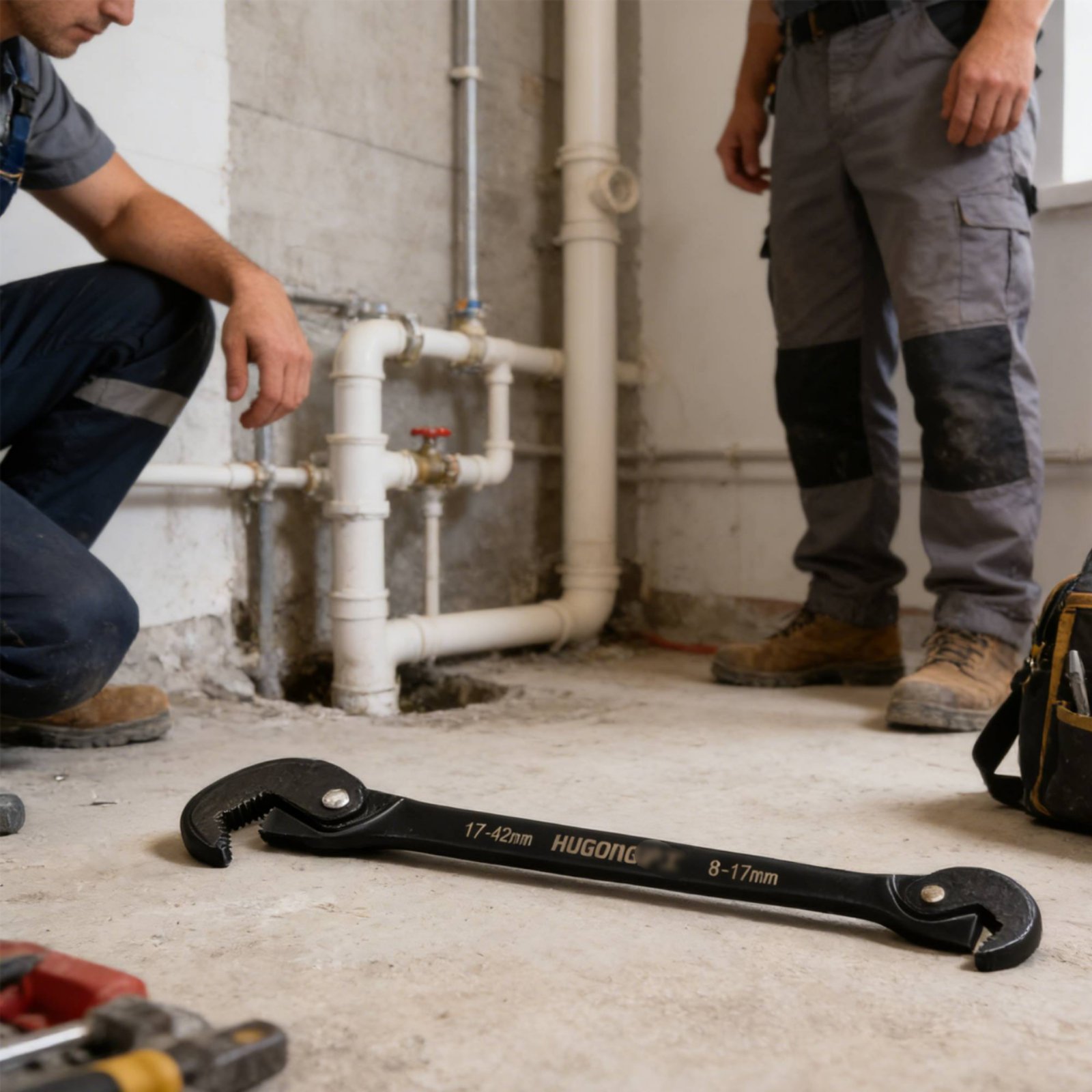 Multifunction Pipe Wrench Rust - Pipe Wrench Adjustable reseña y precio