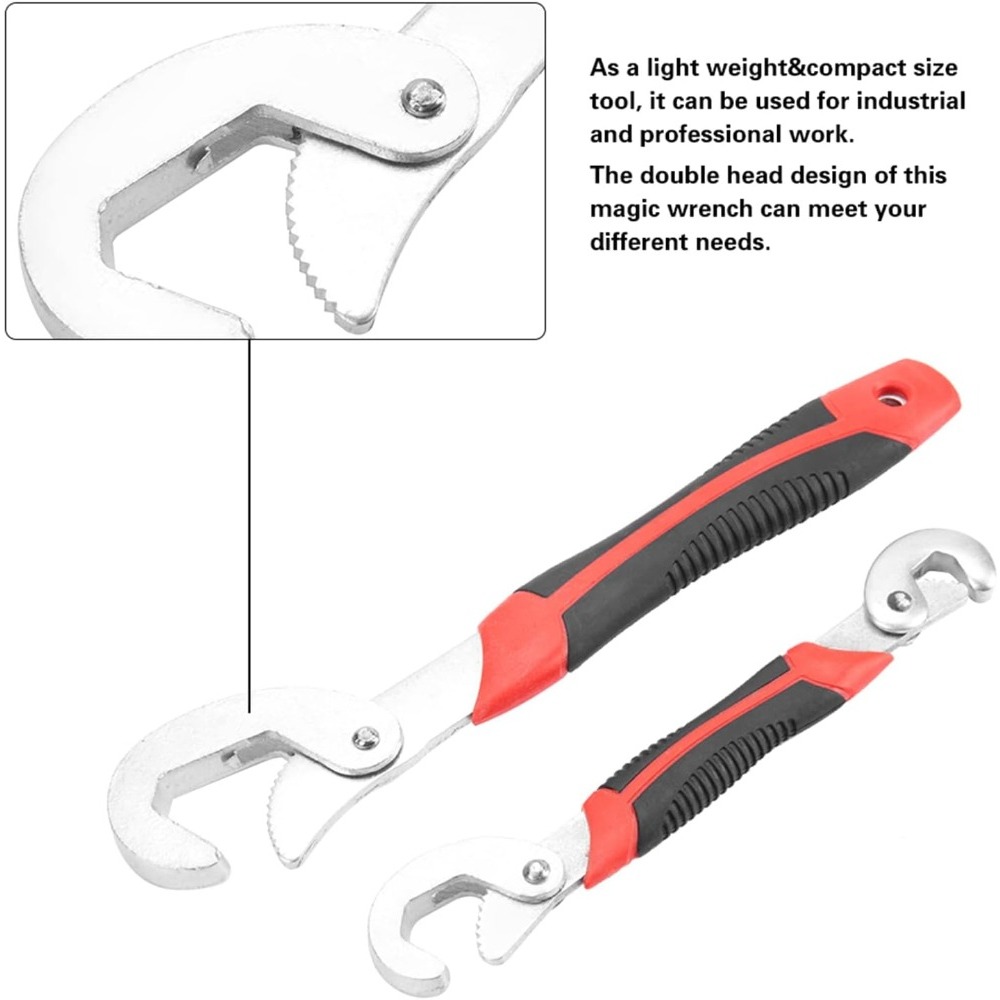 Portable Hand Tool for Nuts Bo - Pipe Wrench Adjustable reseña y precio