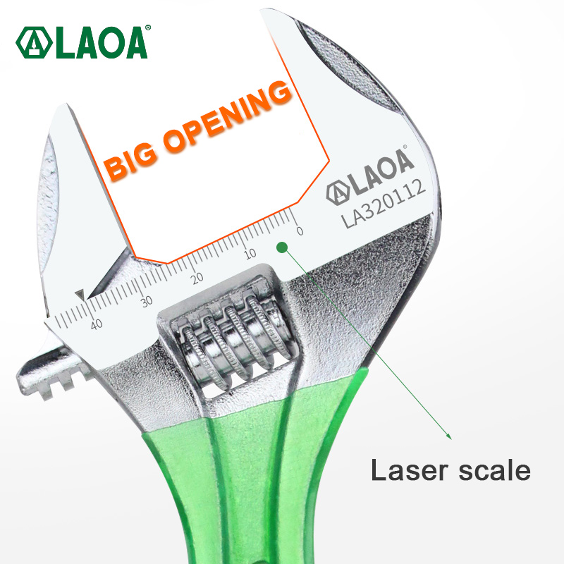 LAOA Large Opening Adjustable  - Pipe Wrench Adjustable reseña y precio