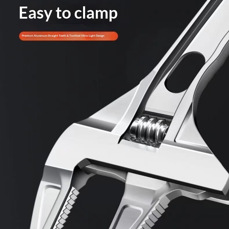 1Pc Large Open 6-75mm Adjustab - Pipe Wrench Adjustable reseña y precio