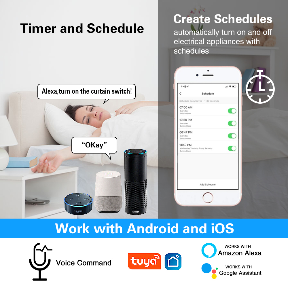 UBARO EU Type Smart Light Swit - App Home Improvement reseña y precio