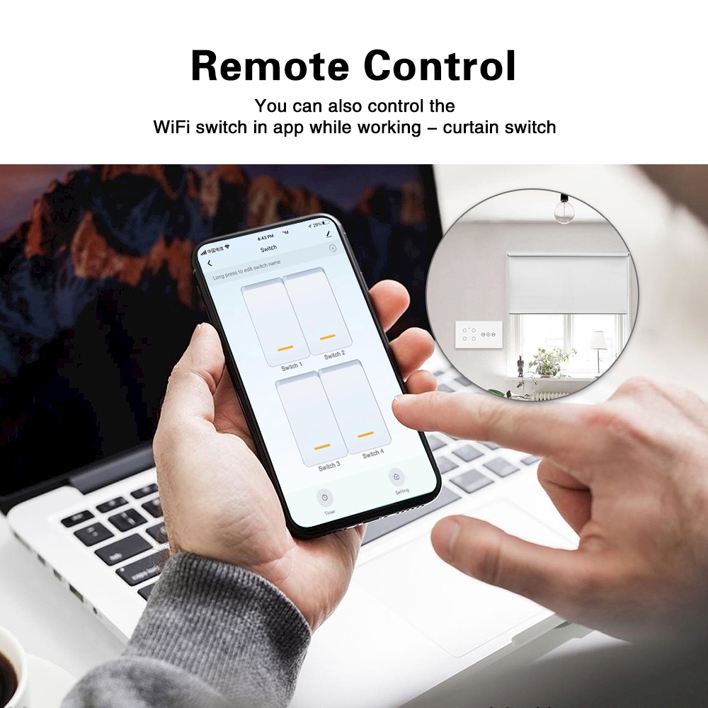 UBARO EU Type Smart Light Swit - App Home Improvement reseña y precio