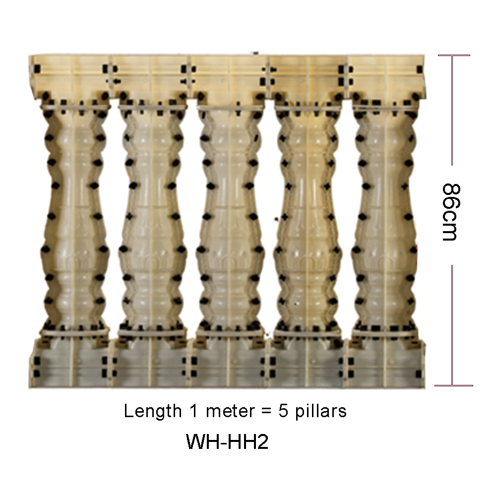 86cm Plastic Concrete Baluster - Home Improvement Fence reseña y precio