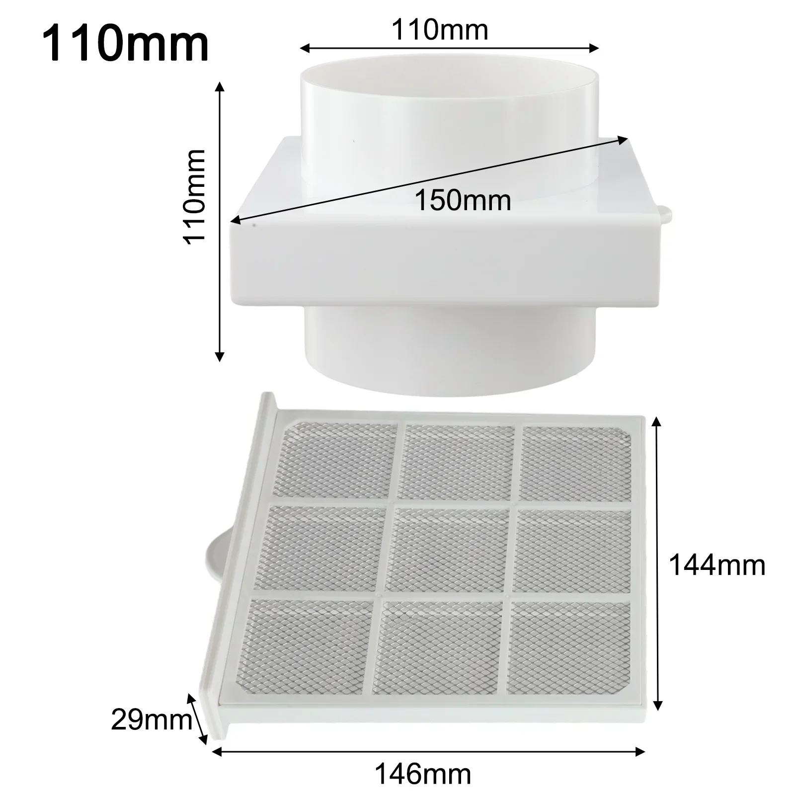 Duct Air Filter Ventilation Fo - Home Improvement Stores reseña y precio