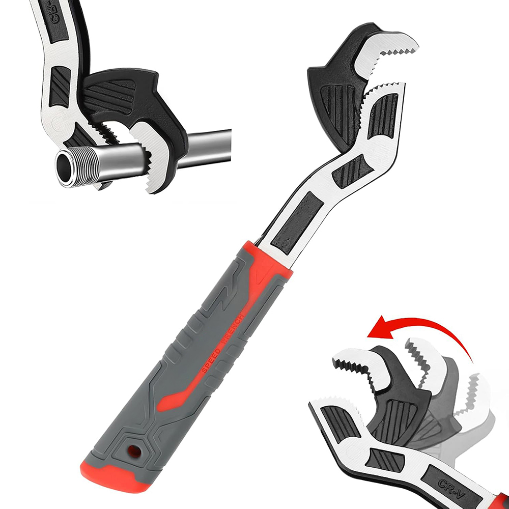 Multifunctional self-locking w - Pipe Wrench Adjustable reseña y precio