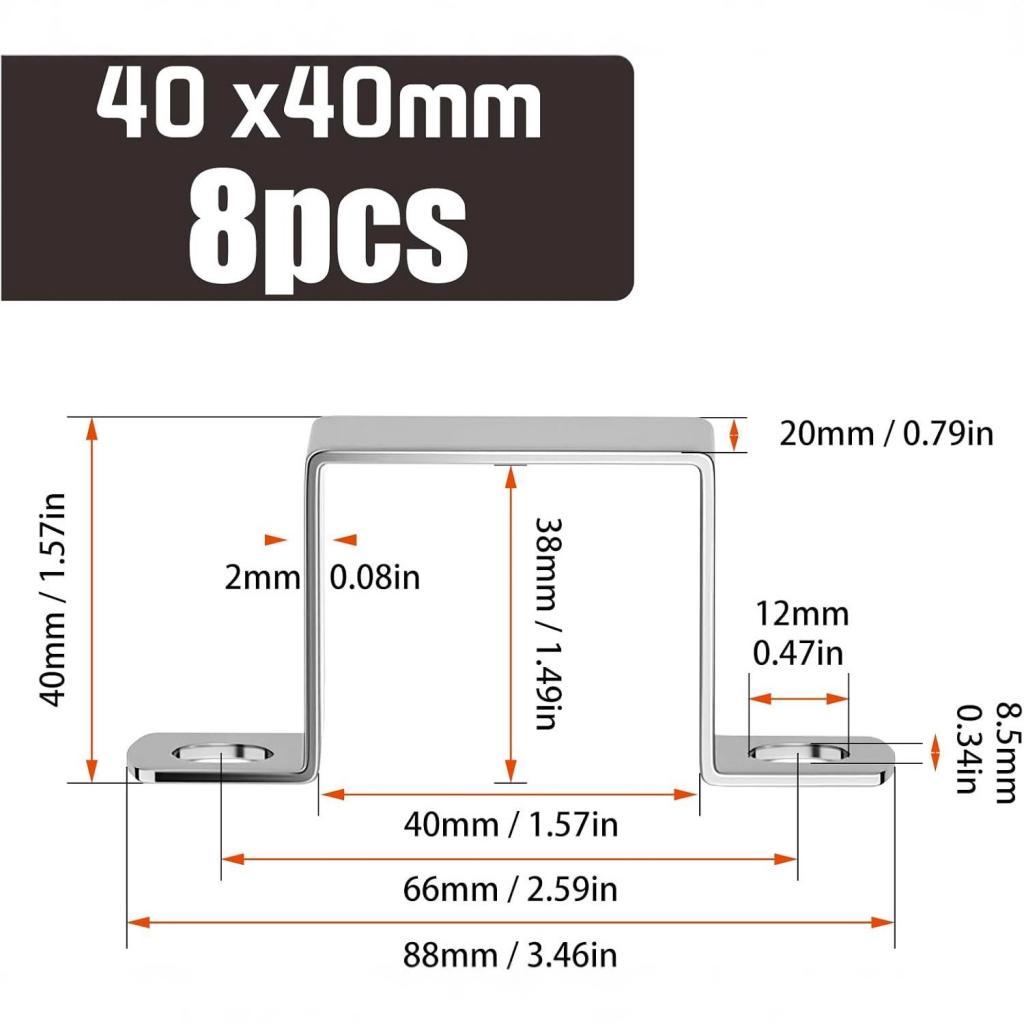 Stainless Steel Square Tube Br - Home Improvement Fence reseña y precio