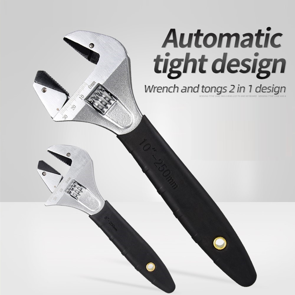 Adjustable Ratchet Wrench with - Pipe Wrench Adjustable reseña y precio