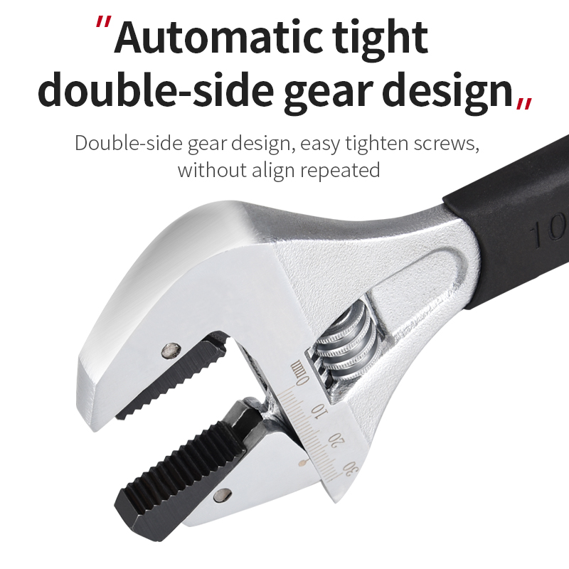 Adjustable Ratchet Wrench with - Pipe Wrench Adjustable reseña y precio